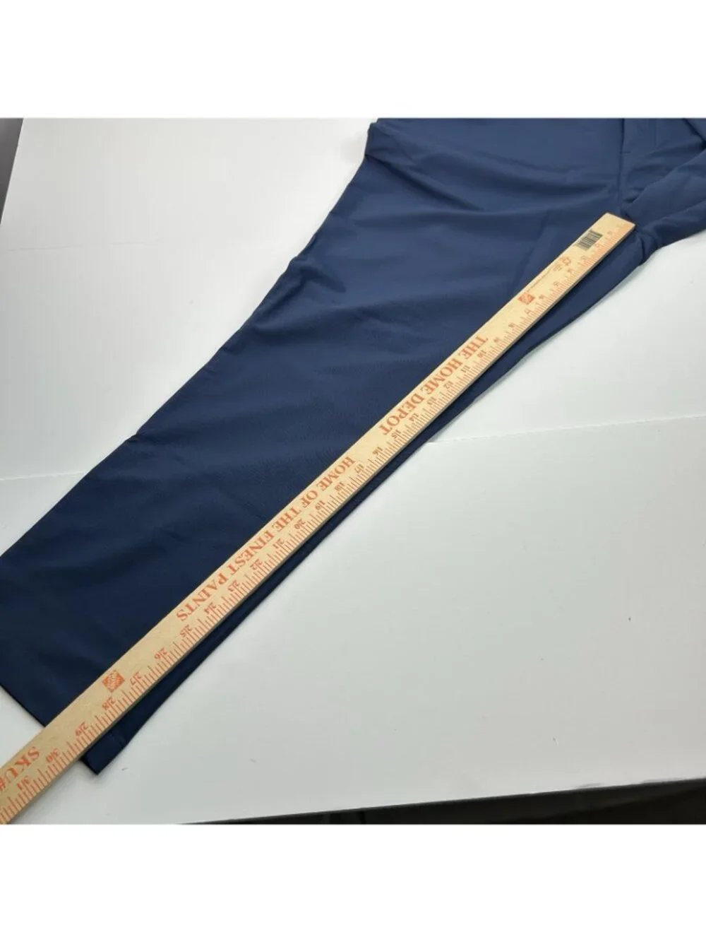 Banana Republic Men's 38x30 Flat Front Stretch Tech Pants Blue Slim G2175 NWT